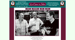 Desktop Screenshot of lacaveajules.com